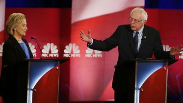 958919_1_Hillary Clinton and Bernie Sanders in debate_standard